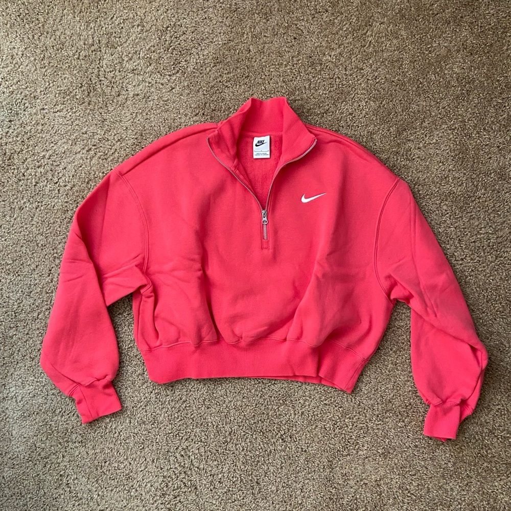 Nike Women's Phoenix Fleece Cropped Sweatshirt